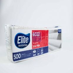 SERVILLETAS ELITE 500 HOJAS PAQ.